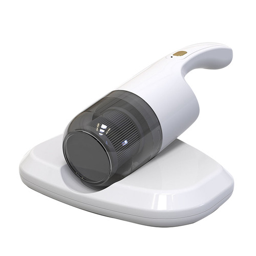 Bed Vacuum Cleaner Machine 350W Strong Suction Efficient Cordless Handheld Mattress Vacuum Cleaner for Bed Sheet Pillow Couch White