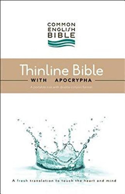 CEB Common English Thinline Bible with Apocrypha Hardcover