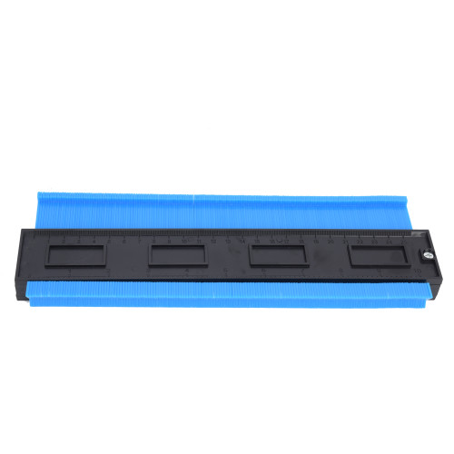 Contour Gauge ABS Plastic Multifunctional Irregular Ruler Woodwooking Measuring ToolBlue