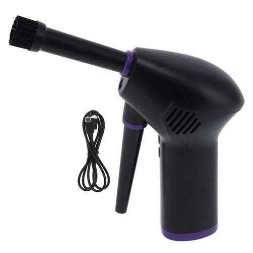 Cordless Air Duster Battery 36000 RPM USBC Fast Charging Dust Cleaner for Computer(15000MAH )
