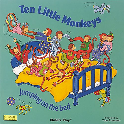 Ten Little Monkeys (Books with Holes (Paperback))
