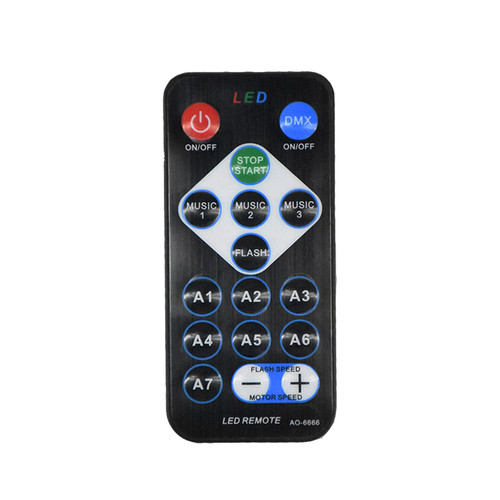 LED mini KTV bar room lights stage lights sound control lights seven colors rotating lights