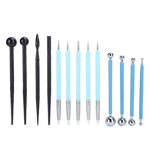 13Pcs/Set Cake Carved Pens Flower Modelling Tools Fondant Cake Decorating Molds Bakeware