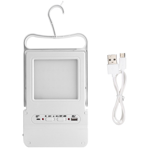 Solar Power Rechargeable Multifunctional LED Light Tent Lantern Lamp