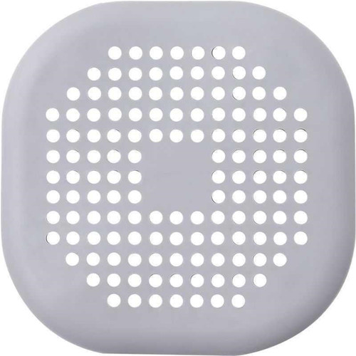Sewer Floor Drain Net With Suction Cup Shower Drain Hair Cover Kitchen Bathroom Floor Drain PadGray