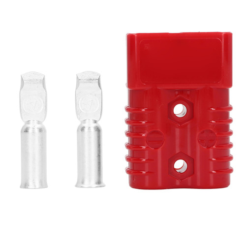 SH175 Battery Quick Connector 175A 600V Battery Quick Connect Disconnect Plug for Solar Panels 4 Wheel Drives Refrigerators Red