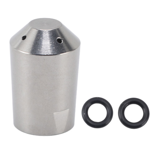Coffee Machine Nozzle Stainless Steel Milk Foam Spout Replacement Steam Wand Tip for Rancilio Four Hole