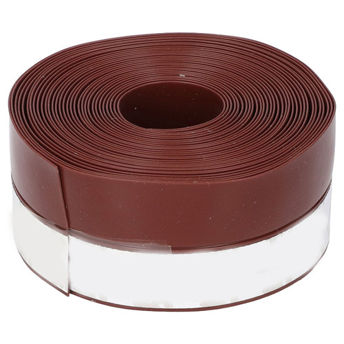 Door Window Sealing Strip 16.4ft Long 1.4in Wide Silicone Self Adhesive Door Sealing TapeBrown