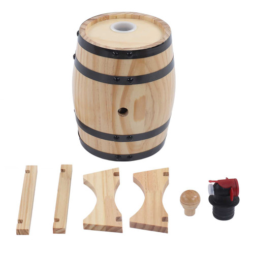 Wine Pine Barrels Wine Pine Aging Barrels Beer Barrels for Bar Catering Barbecue Shop