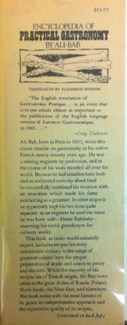 Encyclopedia of Practical Gastronomy Encyclopedia of Practical Gastronomy