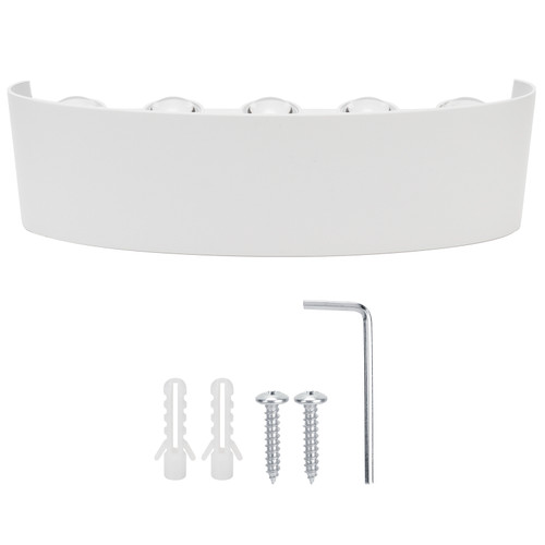 10LED 10W Wall Light Waterproof Wall Sconce for Indoor Outdoor Lighting AC85-265V Warm Light