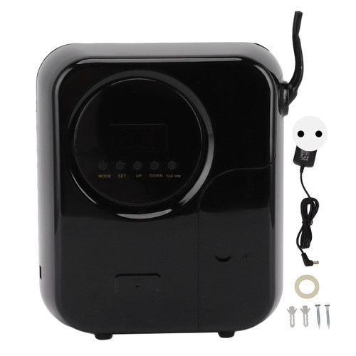 Aromatherapy Diffuser Essential Oil Atomizing Diffuser for Hotel KTV Mall Beauty Salon 100‑240V Black EU Plug