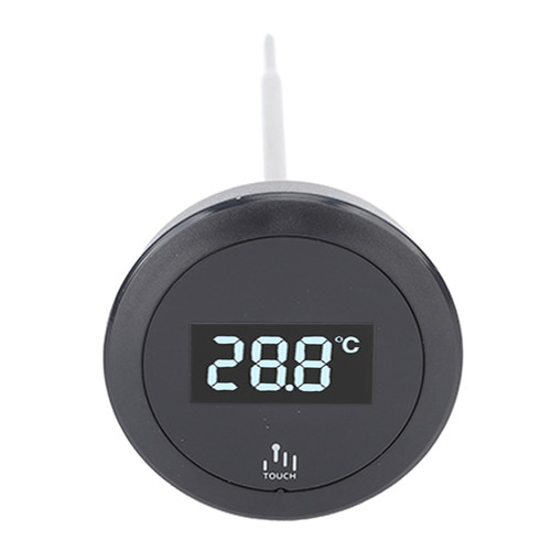 Digital Touch Screen Thermometer IP65 Waterproof Thermometer with Stainless Steel Probe Backlight for Coffee Milk Pot Kettle Temperature Measurement