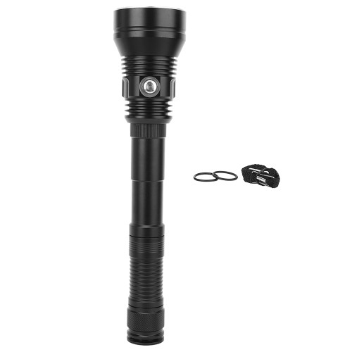 XHP70 6800LM Super Bright LED Flashlight IPX8 Underwater 80M Waterproof Diving Fill Light TorchDVX7