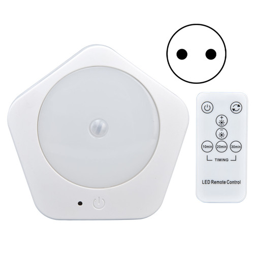 Plug in Night Light Dimmable AC110‑ 0.5W Induction Night Light with Remote Control Timer for Kitchens Bedroom