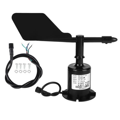 0-10V 8 Directions Environmental Signal Output Polycarbonate Wind Speed Sensor Anemometer