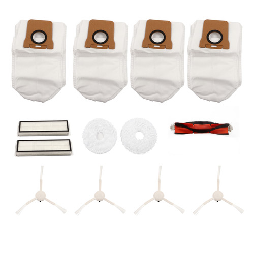 Rolling Brush Side Brush Filter Mop Dust Bag Vacuum Cleaner Replacement Parts for Dreame S10 S10Pro