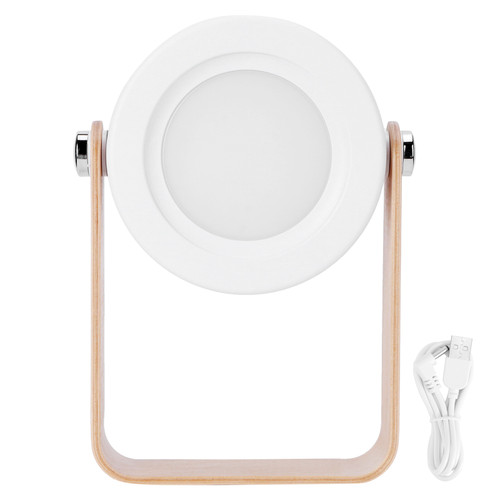 Bedside Lamp 360 Degrees Rotatable Folding Desk Reading Lamp Outdoor Portable Night Light