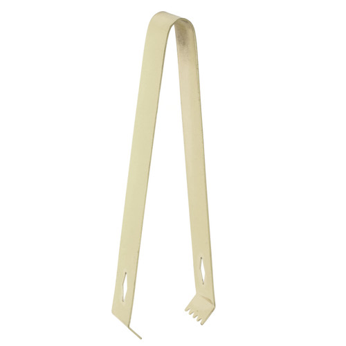 Cocktail Tong Thickened Rhombus Stainless Steel Food Ice Sugar Cube Tong for Bar Gold Plating