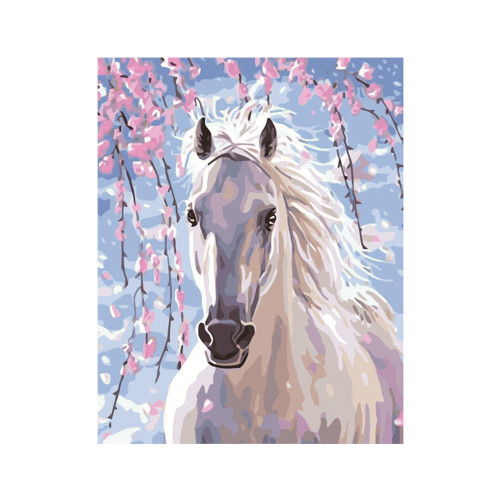 DIY Animals Series Rhinestone Painting Living Room Bedroom Decoration Art Craft 8627 Horse
