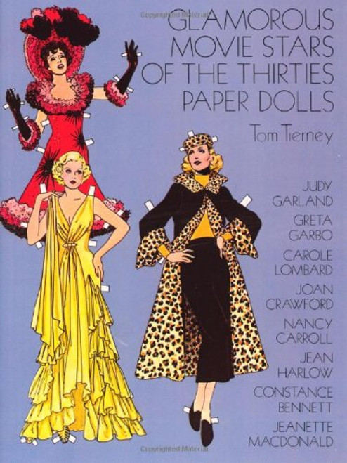 Glamorous Movie Stars of the Thirties Paper Dolls