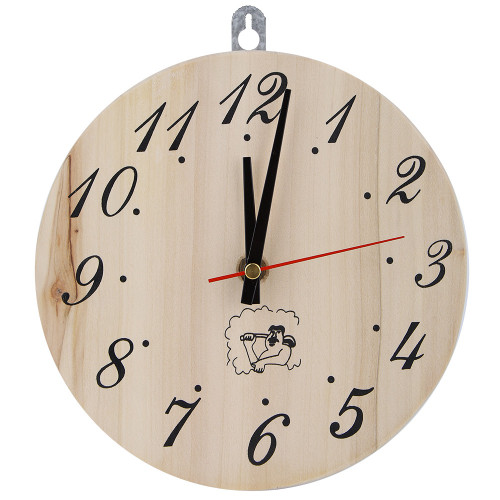 8in Sauna Clock Decorative Timer Clock for Sauna Accessory Sauna Room Home Decor