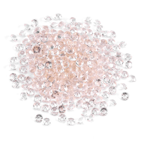 1000Pcs/Bag 4mm Acrylic Beads Vase Filler Wedding Party Decor DIY Accessory Light Coffee