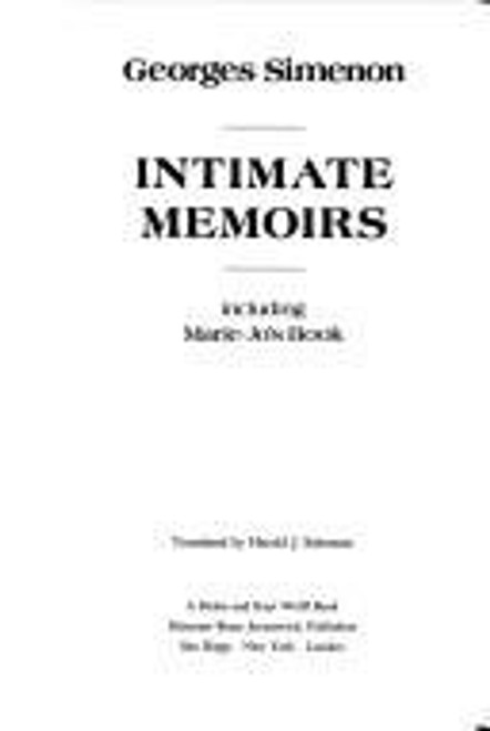Intimate Memoirs (English and French Edition)