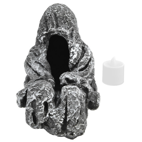 Ghoul Resin Ornament with Light for Home Garden Backyard Halloween Party Decoration