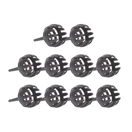 10 Pieces Bonsai Fertilizer Box Automatic Planting Fertilizers Baskets Plastic Claw Shaped Fertilization Control Container