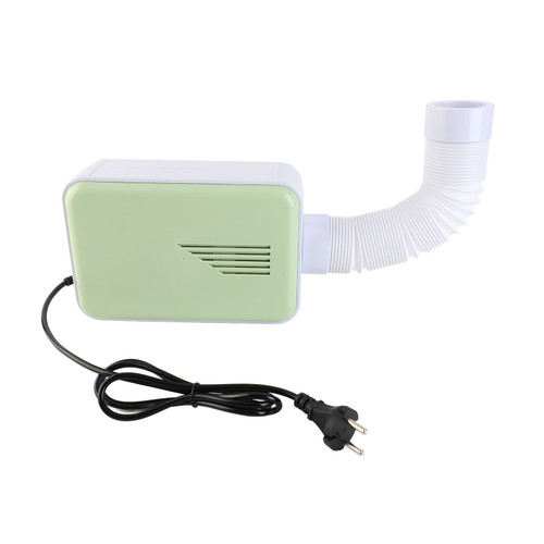 Multifunctional 600W Clothes Dryer Household Small Portable Electric Shoes Clothes Dryer Matcha Green EU Round Plug