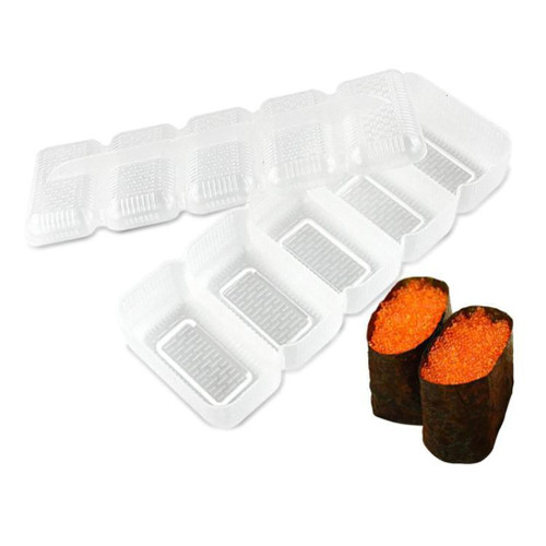 Universal Sushi Mold Rice Ball 5 Rolls Maker Non Stick Press Bento Tool Holiday Gift for Family