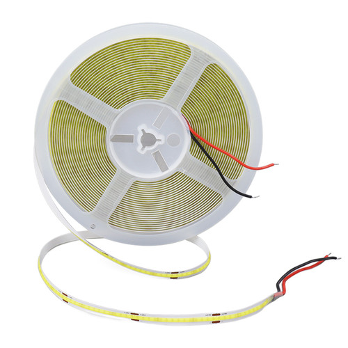 COB LED Strip Light 10m 110LM 252 Lamp Beads Cuttable Flexible Self Adhesive COB LED Tape Light 3000K Warm White