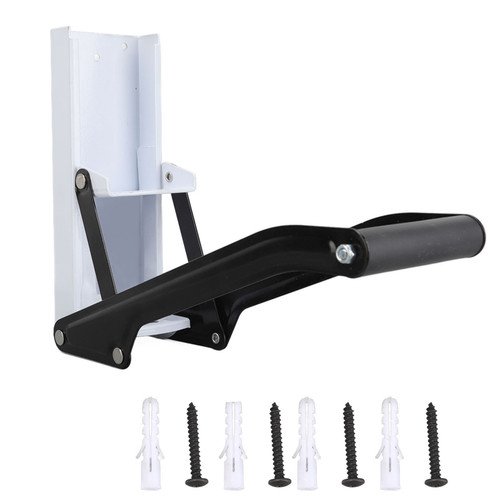 Wall Mounted Can Crusher Strong Metal Soft Handle Nonslip Mat Easy Crushing Can Smasher for Tin Bear Can White