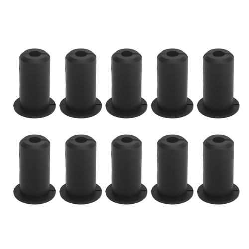 10pcs Cable Routing Kit for Starlink Silicone Cable Feed Through Bushings Wall Grommet for Starlink Series Cable 0.75in Diameter Black