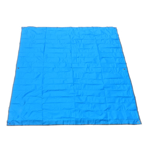 Outdoor Picnic Mat Thicken Oxford Cloth Waterproof Multifunction Outdoor Floor Mat for Outdoor Camping Picnic Tent Blue 200x210cm / 78.7x82.7in