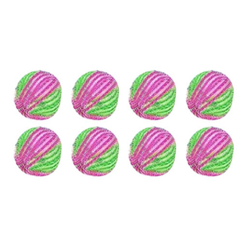 8Pcs Pet Hair Remover Balls Nylon Round Efficient Laundry Lint Remover Balls for Household Laundry