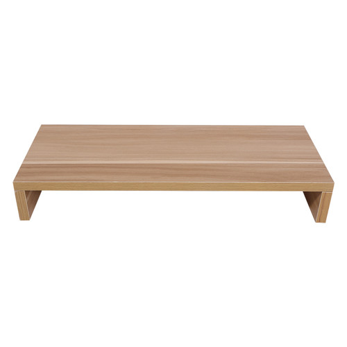 Wooden Monitor Stand PC LED LCD Computer Monitor Riser Desktop Organizer Display Bracket Wooden