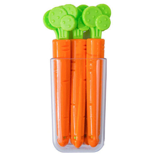 5PCS Plastic Sealing Clips Food Clips Chip Clips for Snack Chip Bags Kitchen Storage