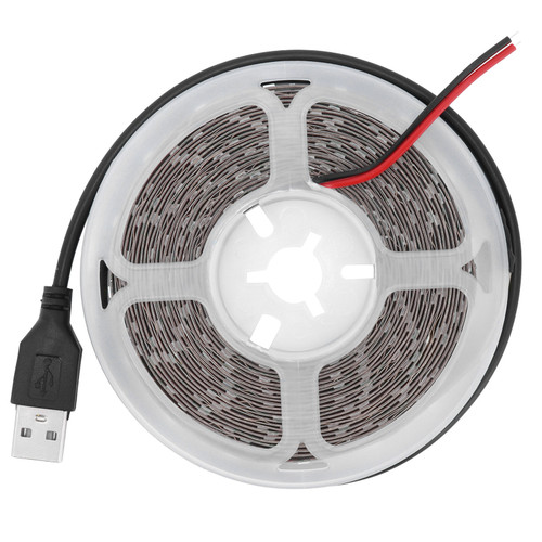 RGB Flexible Strip Lights USB Powered Low Voltage 5V LED Light Strip for Bedroom Bar KTVBlue Light