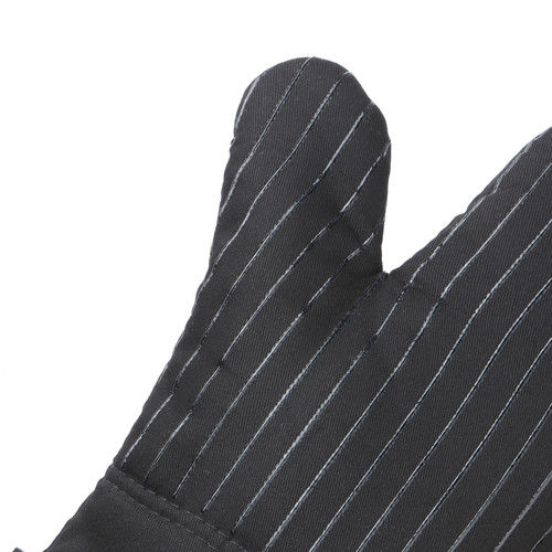Cotton Silicone Oven Mitts Heat Resistant Non-Slip Barbecue Gloves Kitchen Oven Gloves Potholders 1 Pair Oven Mitts 2 Pot Holders