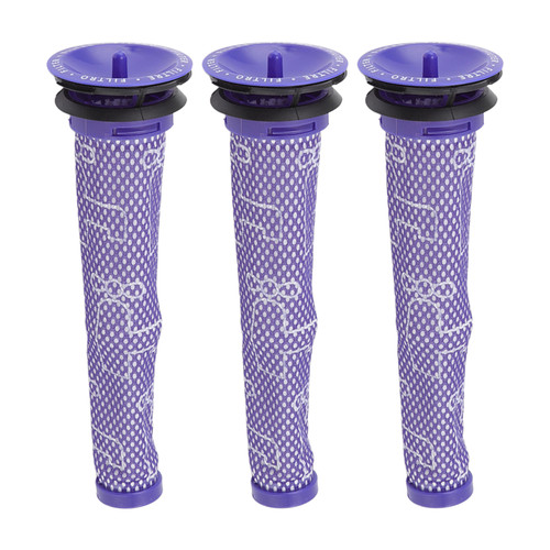 3pcs Vacuum Cleaner Pre Filter Dustproof Vacuum Replacement Filters Environmentally Friendly Vacuum Filter for V6 V7 V8