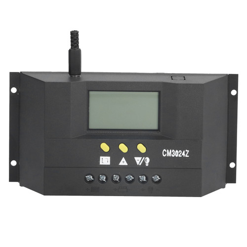 CM3024Z 30A Solar Charge Controller LCD PWM Charge Controller Photovoltaic Controller