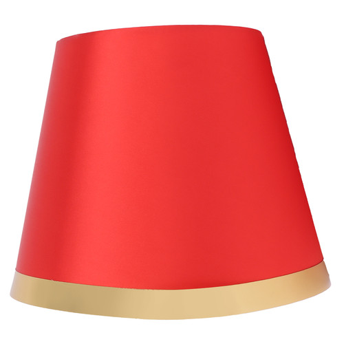 Fabric Lamp Shade European Style Modern Lampshade for E27 Table Lamp Floor Light SuppliesPX134 Red