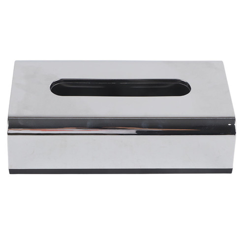 Electroplate Tissue Box Holder Container Storage Organizer Napkin Case for Home Car Hotel Use