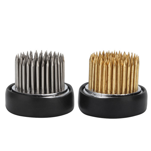 2Pcs Copper Stainless Steel Round Shape Flower Kenzan Needle Flower Arrangement Accessory Tool