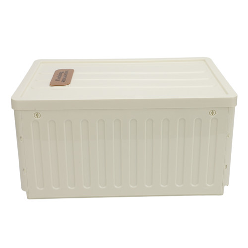 Foldable Closet Organizer 9 Grids Wardrobe Clothing Storage Bin with Lid Washable Stackable Folding Box for Pants Sweater Shirt Beige
