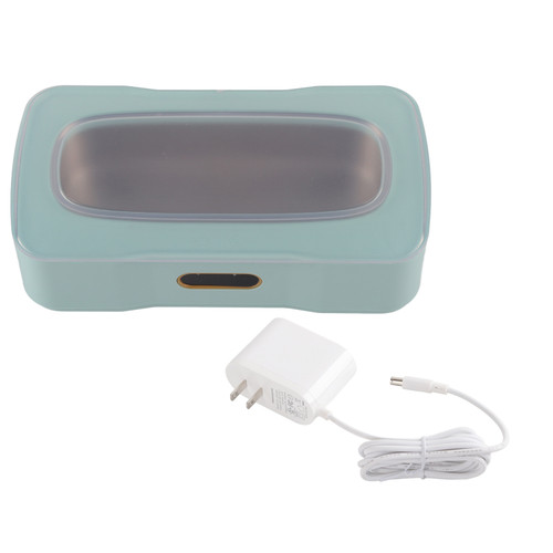 Mini Ultrasonic Cleaner 4 Levels 360 Degree Cleaning Low Noise Light Compact Jewlery Cleaner for Home 100‑240V