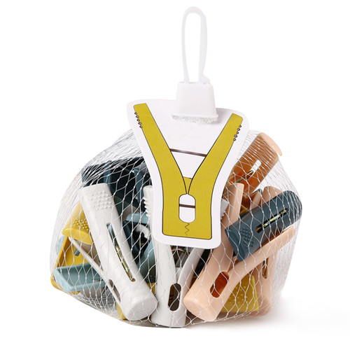 Hanger Clips ABS Compact Lightweight Tight Anti Skid Standing Design Household Clothing Hanger Clip20 Mixed Packs