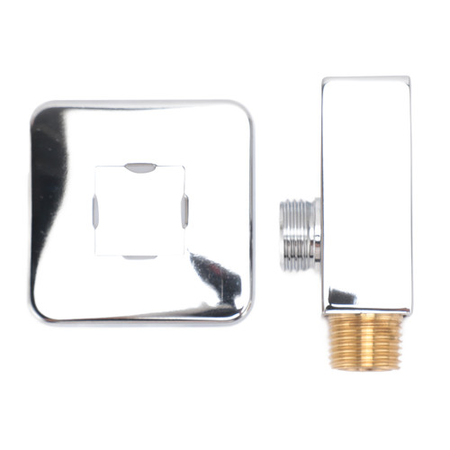 Handheld Shower Wand Holder Copper Adjustable Universal Handheld Showerhead Holder for Bathroom Electroplated